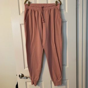 Ambiance Joggers in Blush size XXL with pockets